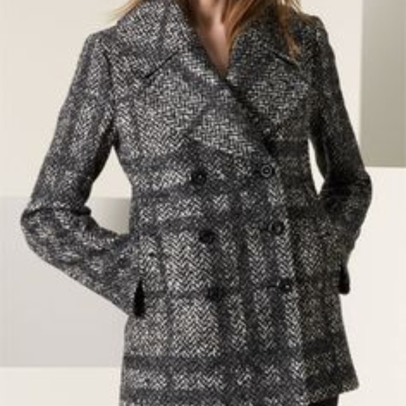 Burberry Jackets & Blazers - Burberry London | Double Breasted Tweed Peacoat